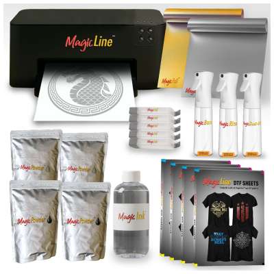 MagicLine HTF Printer Bundle - Pro (400 Shirts)