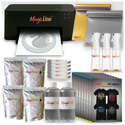 MagicLine HTF Printer Bundle - Business (800 Shirts)