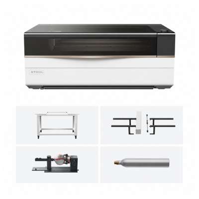xTool P3 Professional 80W CO2 Laser Cutting and Engraving System - Versatile Bundle